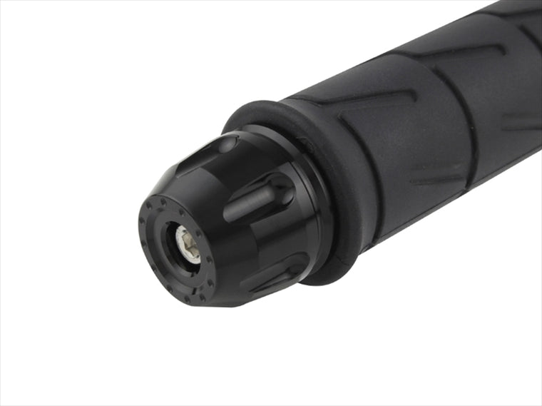 ポッシュフェイス｜リボルバーエンド ヤマハ純正ハンドルM6タイプ ブラック｜032199-06