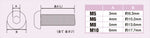 POSH FAITH(ポッシュフェイス)｜ボタンキャップボルト ステンレス/ブラック 1本入 M10X25mm P-1.25 ｜911025-B3