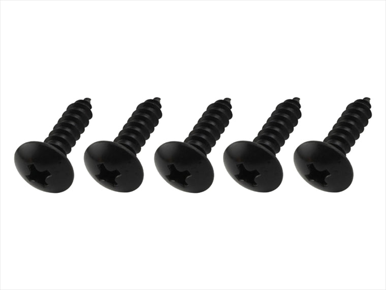POSH FAITH(ポッシュフェイス)｜ステンレスタッピングビス 5本入 ブラック M4X16mm｜900416-K1