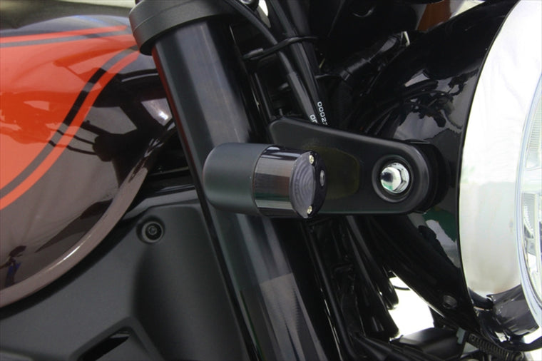 POSH FAITH(ポッシュフェイス)｜LED クラシカル 71タイプウインカー ブラックボディ/スモークレンズ Z900RS 18-25 CAFE/Z650RS 22-25 ｜132093-76