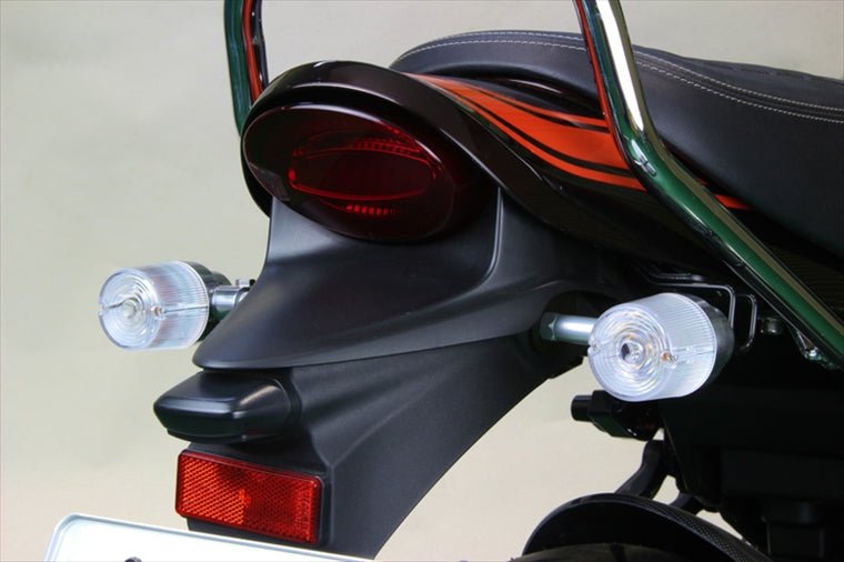 POSH FAITH(ポッシュフェイス)｜LED スーパーバイクウインカー バフボディ/クリアーレンズ Z900RS 18-25 CAFE/Z650RS 22-25 ｜132194-73