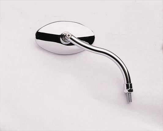 【タカツ】ウエーブミラー サユウキョウツウ         M10 セイネジ  メッキ 9510