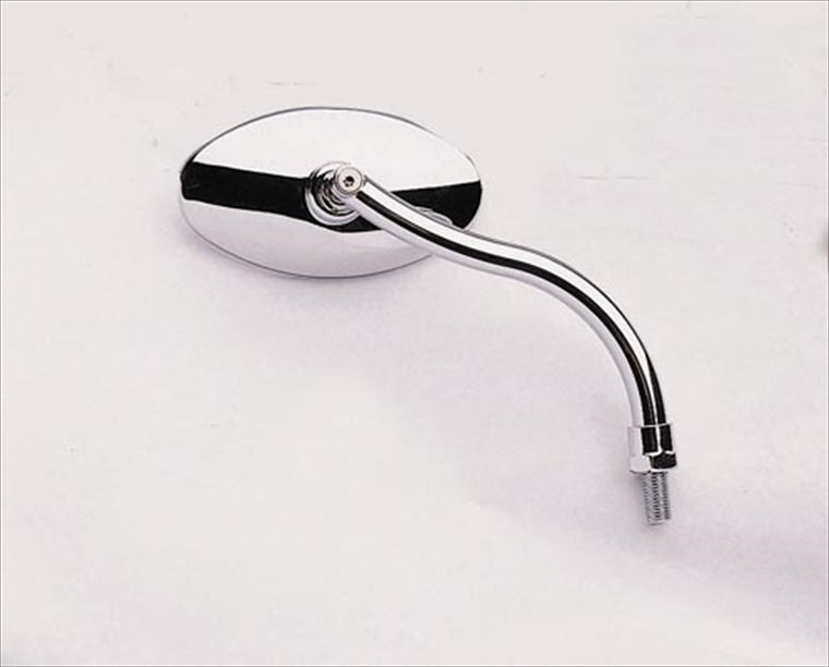 【タカツ】ウエーブミラー サユウキョウツウ         M10 セイネジ  メッキ 9510