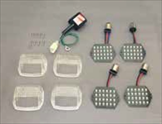 【シーエフポッシュ】CF-POSH    LEDカスタムキットシーケンシャル切換タイプ クリアーレンズ ZRX1200R・ZRX1100／2・ZRX400 488984