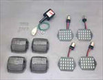 【シーエフポッシュ】CF-POSH    LEDカスタムキットシーケンシャル切換タイプ スモークレンズ ZRX1200R・ZRX1100／2・ZRX400 488985
