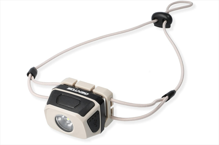 ジェントス｜CPシリーズ ストリングバンドLEDヘッドライト 充電池式 260lm｜CP-03R