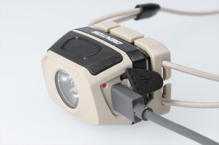 ジェントス｜CPシリーズ ストリングバンドLEDヘッドライト 充電池式 260lm｜CP-03R