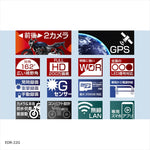 ミツバサンコーワ｜二輪車用ドライブレコーダー｜EDR-22G