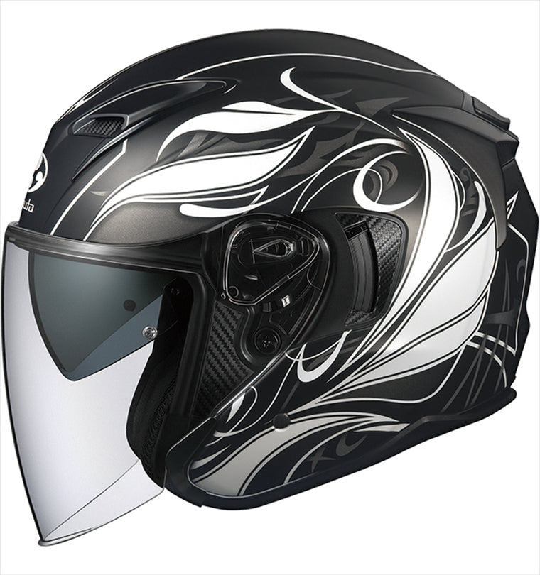 【オージーケー】EXCEED ELFI               フラットブラック #XS 4966094609818