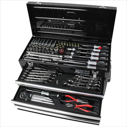 【】整備工具セット ブラック SST-16133BK 4977292299022