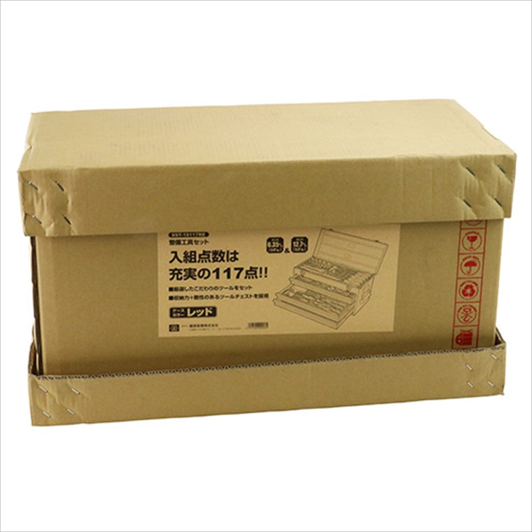 【】整備工具セット レッド SST-19117RE 4977292299084