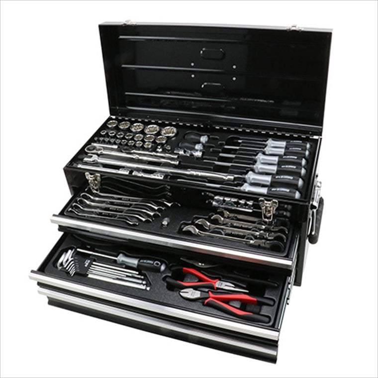 【】整備工具セット ブラック SST-19117BK 4977292299091