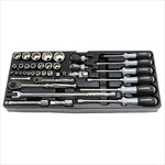 【】整備工具セット ブラック SST-19117BK 4977292299091