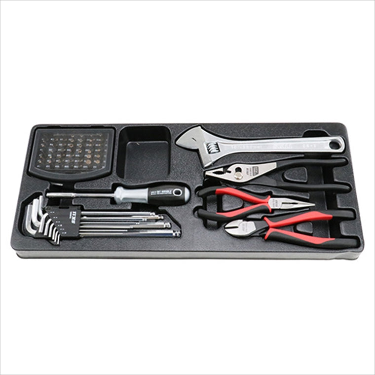 【】整備工具セット ブラック SST-19117BK 4977292299091