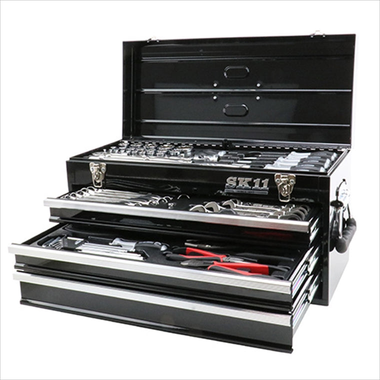 【】整備工具セット ブラック SST-19117BK 4977292299091