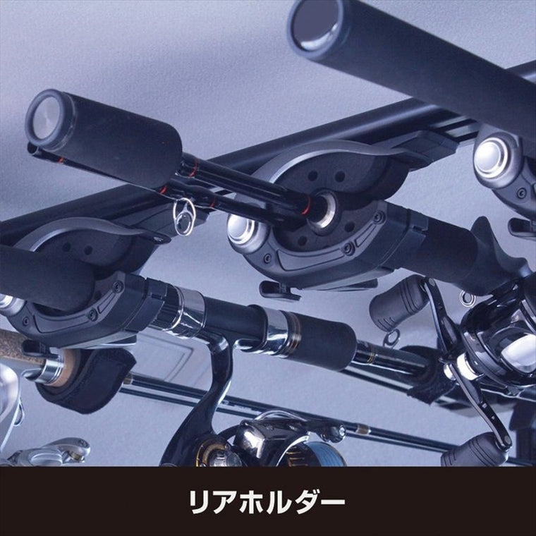 【ヤック】VISOA スマートロッドホルダー 5本用 80系 ノア/ヴォクシー/エスクァイア専用 U-NV1F