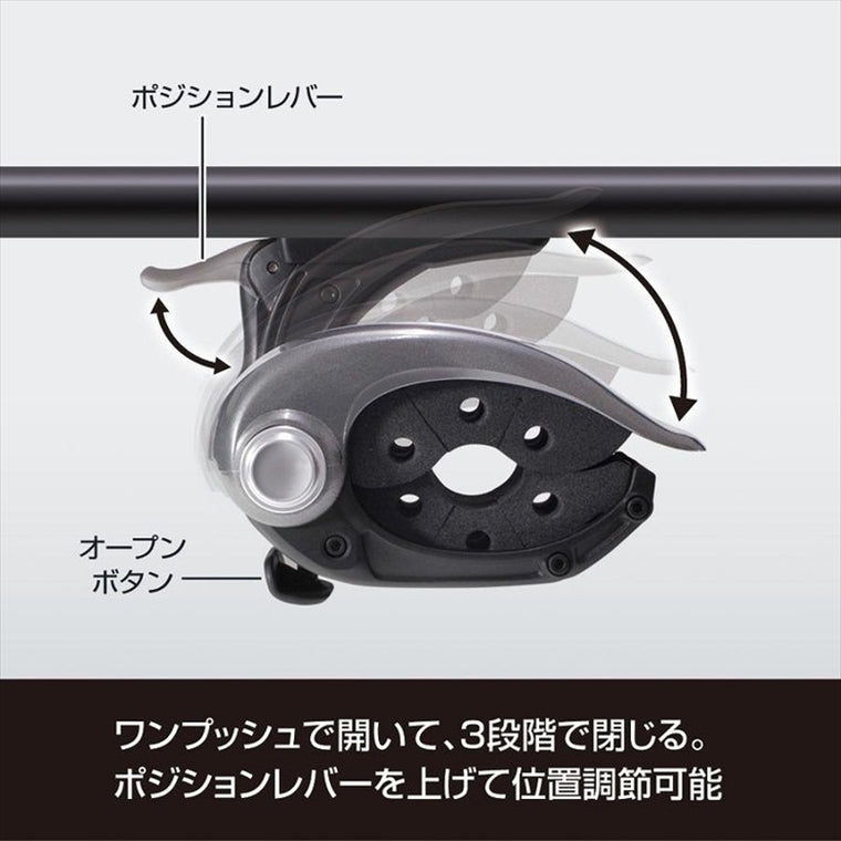 【ヤック】VISOA スマートロッドホルダー 5本用 80系 ノア/ヴォクシー/エスクァイア専用 U-NV1F