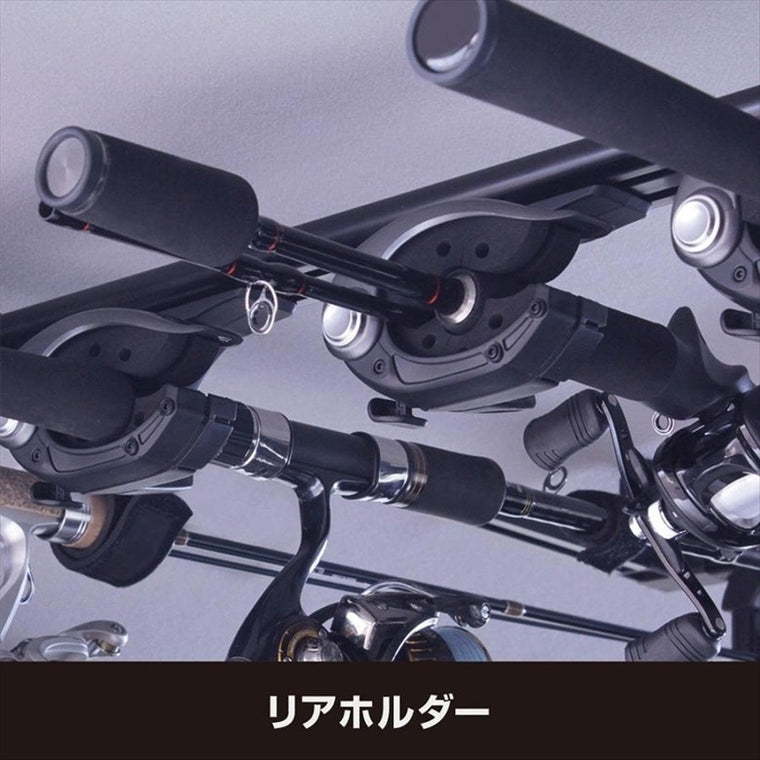 【ヤック】VISOA スマートロッドホルダー 5本用 200系ハイエース スーパーGL標準専用 U-HA1F