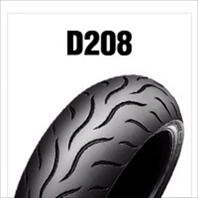 DUNLOP(ダンロップ) | 120/70R17 58H D208FS TL バイク用タイヤ フロント 1本 | 269987 | D208