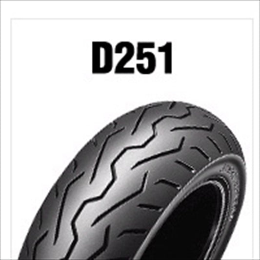 DUNLOP(ダンロップ) | 190/60R17 78H D251 WT バイク用タイヤ フロント 1本 | 271169 | D251