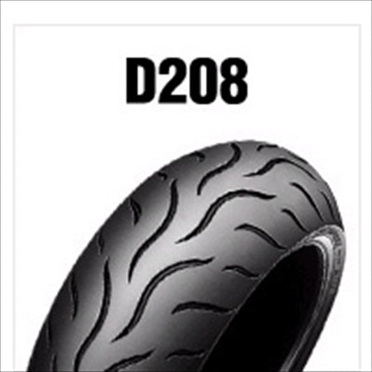 DUNLOP(ダンロップ) | 120/70ZR19 60W D208F TL バイク用タイヤ リア 1本 | 277309 | D208