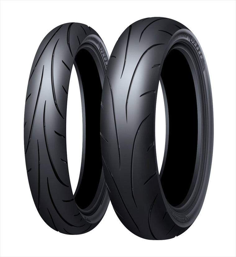 DUNLOP(ダンロップ) | Q-LITE F バイク用タイヤ フロント 1本 | 350289 | 100/80-17 52H TL