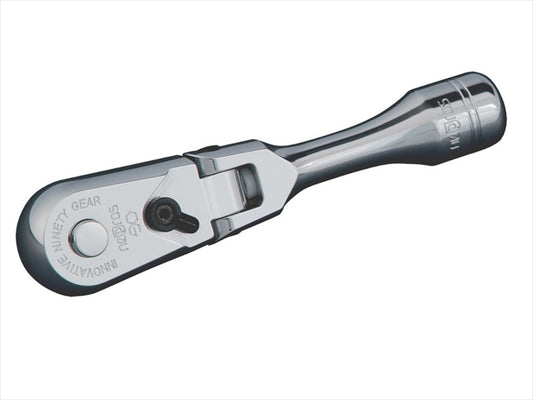 【ケイティーシー キョウトキカイコウグ】6.3sq.ショ-トフレックスラチェットハンドル NBR290FS