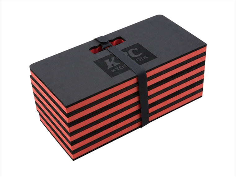 【ケイティーシー キョウトキカイコウグ】メカニックマット BLK/RED          1210x420x30mm 810g AYM1