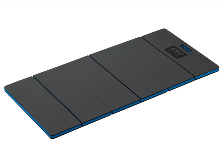 【ケイティーシー キョウトキカイコウグ】ワ-クマット(ワイド) BLK/BLU      1210x570x30mm 980g AYM2