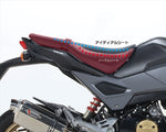【キタコ】アイディアルシート BK/RD          GROM 16 610-1444020