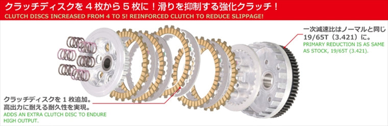 キタコ｜クラッチKIT(5ディスク) CT125(JA65)｜307-1471500
