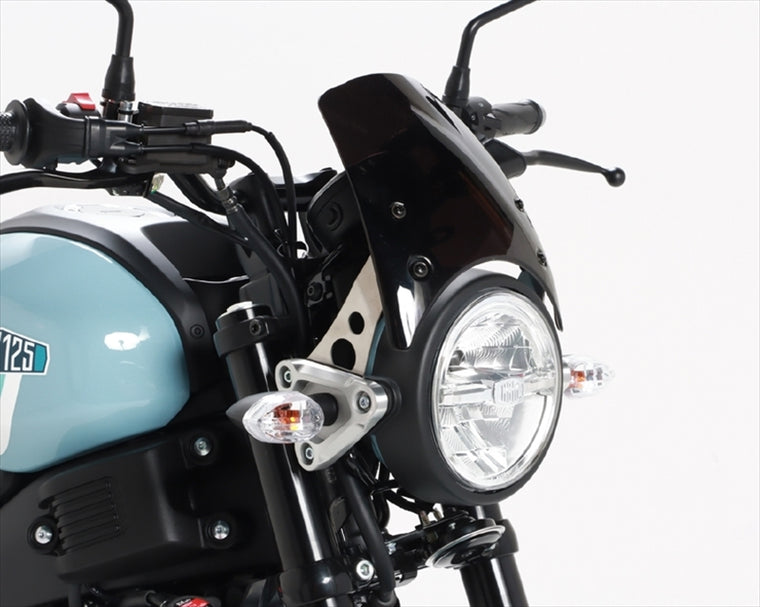 キタコ｜エアロバイザー(スモーク) XSR125｜670-0240100