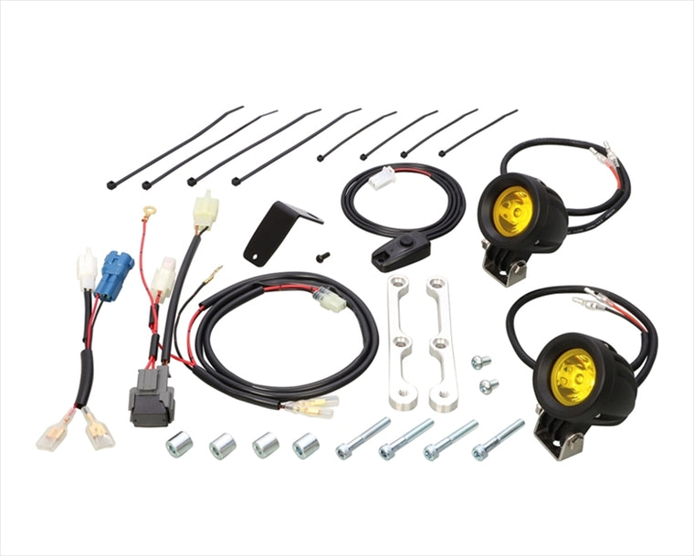 キタコ｜LEDシャトルビームKIT(イエロー/2トウ/スイッチツキ XSR125(BVF1)｜800-0240030