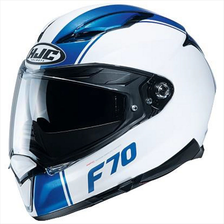 【エイチジェーシー】HJC F70 マーゴ WHT／BLUE（MC2SF） ＃M HJH194WH01M