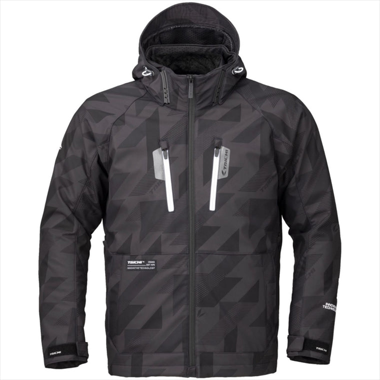 【アールエスタイチ】RSタイチ ソフトシェル オールシーズンパーカ SLASH BLK ＃4XL RSJ730BK024XL