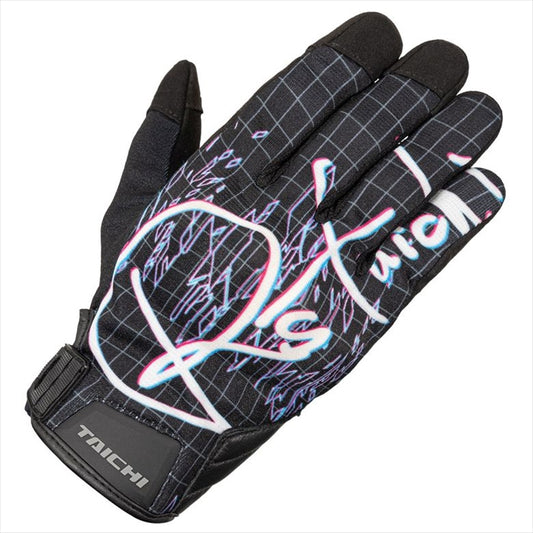 【アールエスタイチ】RSタイチ アーバン エアーグローブ LOGO NEON ＃L RST462BK41L