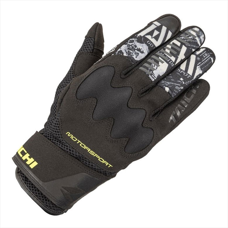 【アールエスタイチ】RSタイチ ボルト エアーグローブ NEWS BLK ＃L RST460BK03L