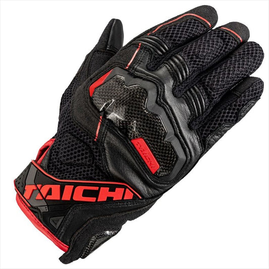 【アールエスタイチ】RSタイチ WRX エアーグローブ BLK／RED ＃L RST464BK11L