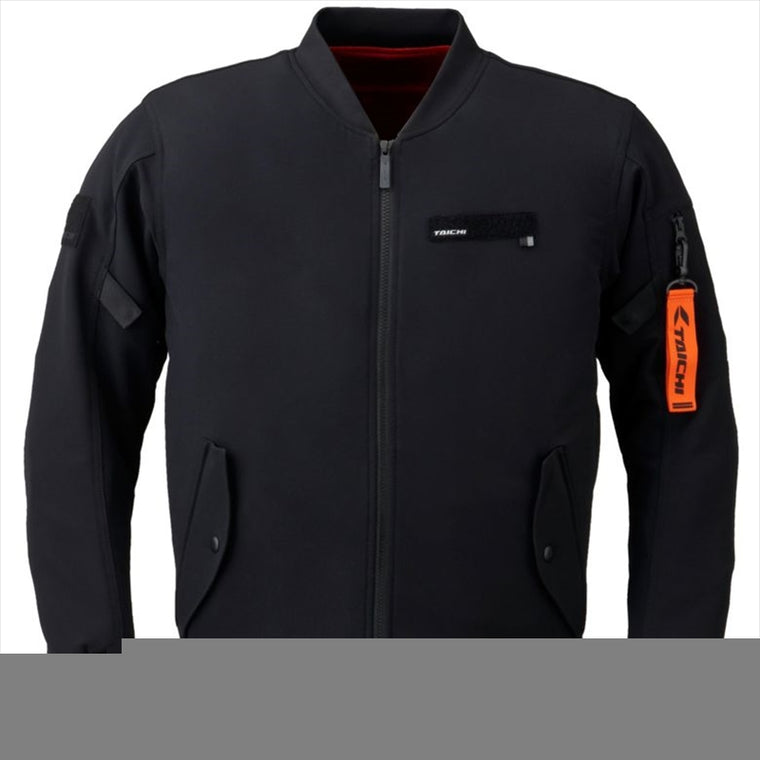 【アールエスタイチ】RSタイチ クイックドライ フライト ジャケット BLK ＃XXL RSJ343BK01XXL