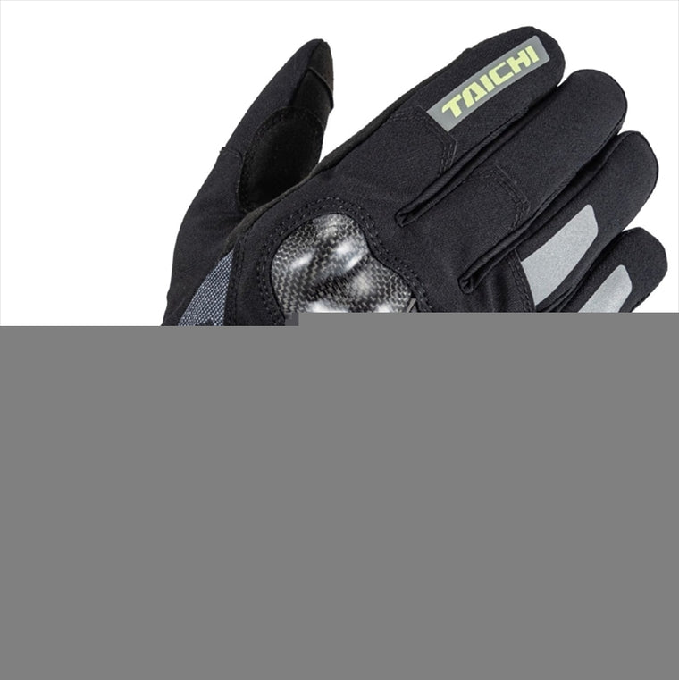 【アールエスタイチ】RSタイチ カーボン ウインターグローブ CRUSH BLK／NEON ＃S RST653BK41S