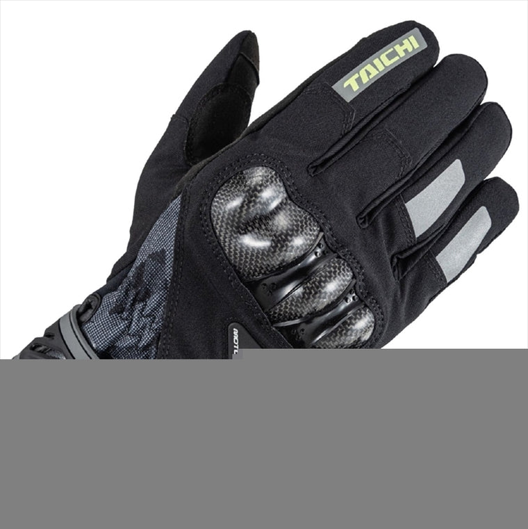 【アールエスタイチ】RSタイチ カーボン ウインターグローブ CRUSH BLK／NEON ＃XL RST653BK41XL