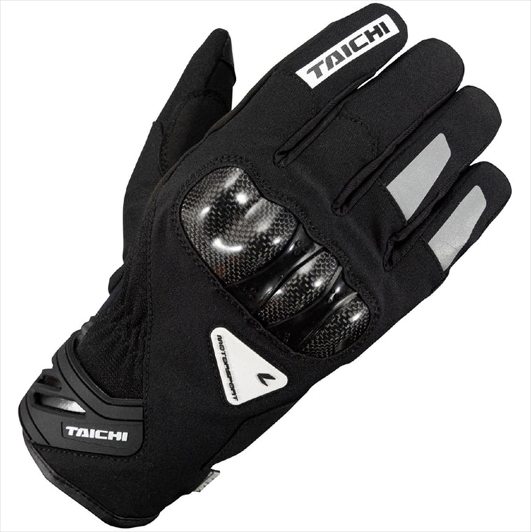 【アールエスタイチ】RSタイチ カーボン ウインターグローブ BLK／WHT ＃S RST653BK51S