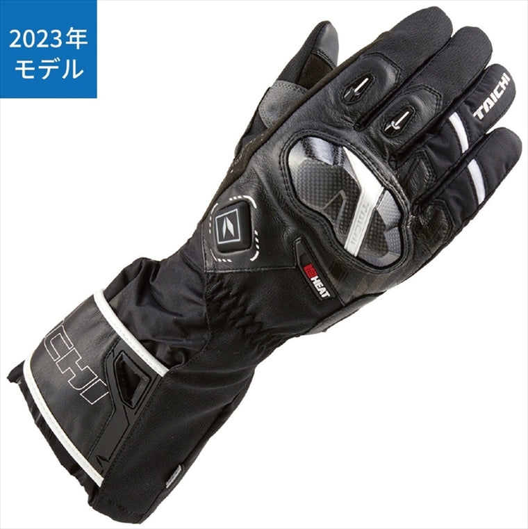 【アールエスタイチ】RSタイチ e-HEAT アームド グローブ BLK／WHT ＃M RST654BK51M
