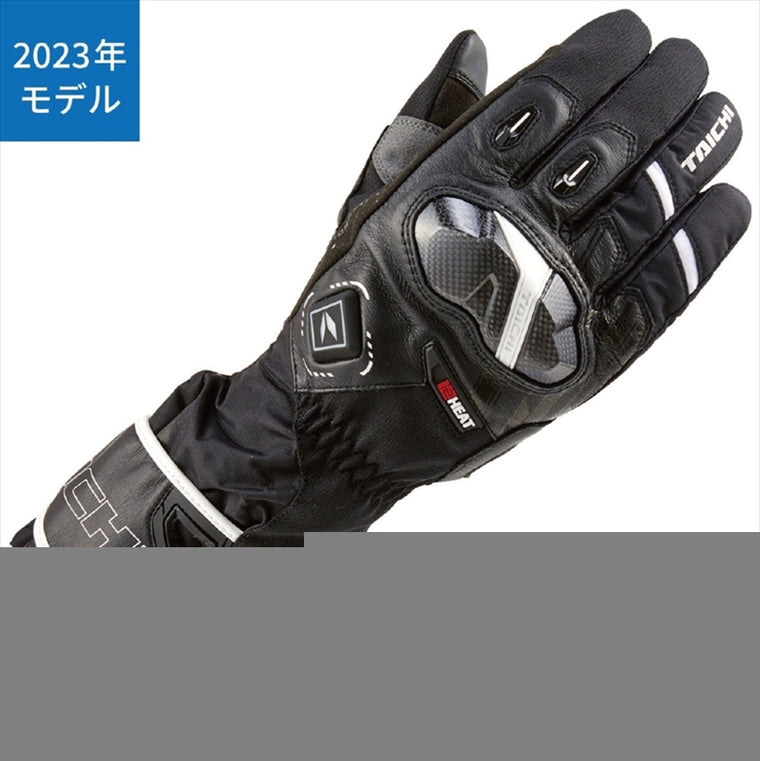【アールエスタイチ】RSタイチ e-HEAT アームド グローブ BLK／WHT ＃XL RST654BK51XL