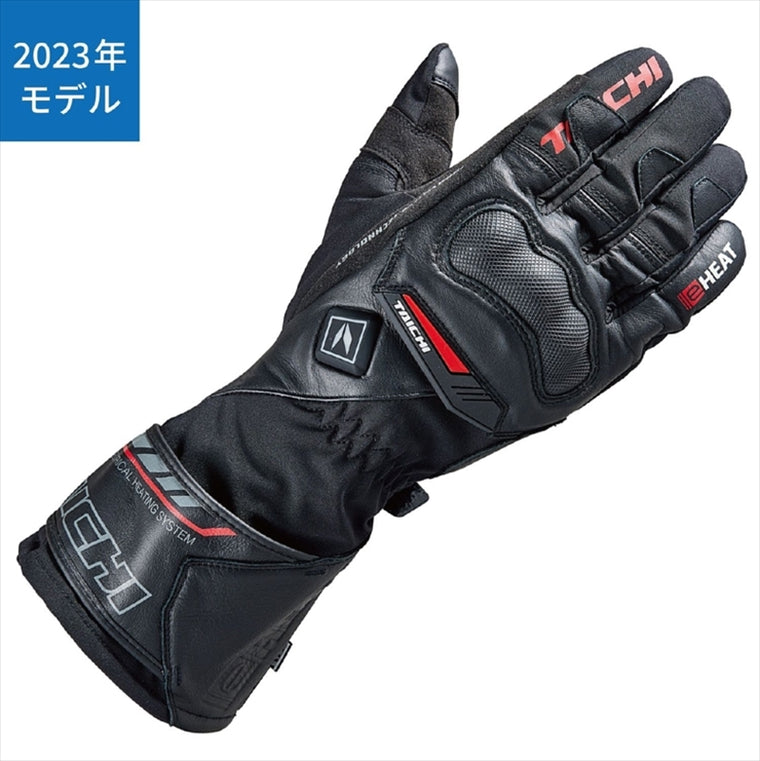 【アールエスタイチ】RSタイチ e-HEAT プロテクション グローブ BLK／RED ＃L RST655BK11L