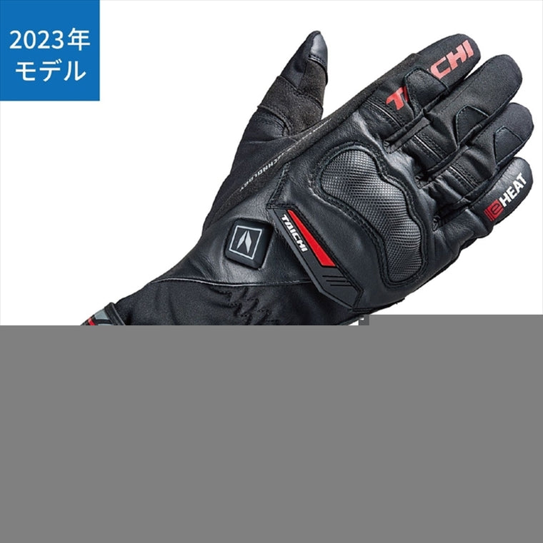 【アールエスタイチ】RSタイチ e-HEAT プロテクション グローブ BLK／RED ＃XL RST655BK11XL