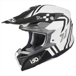 【エイチジェーシー】HJC i50 ヘックス WHT／BLK（MC10SF） ＃M HJH249WH91M
