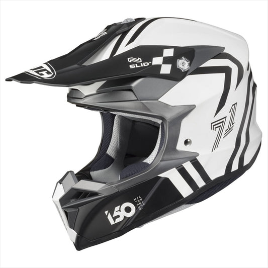 【エイチジェーシー】HJC i50 ヘックス WHT／BLK（MC10SF） ＃XL HJH249WH91XL