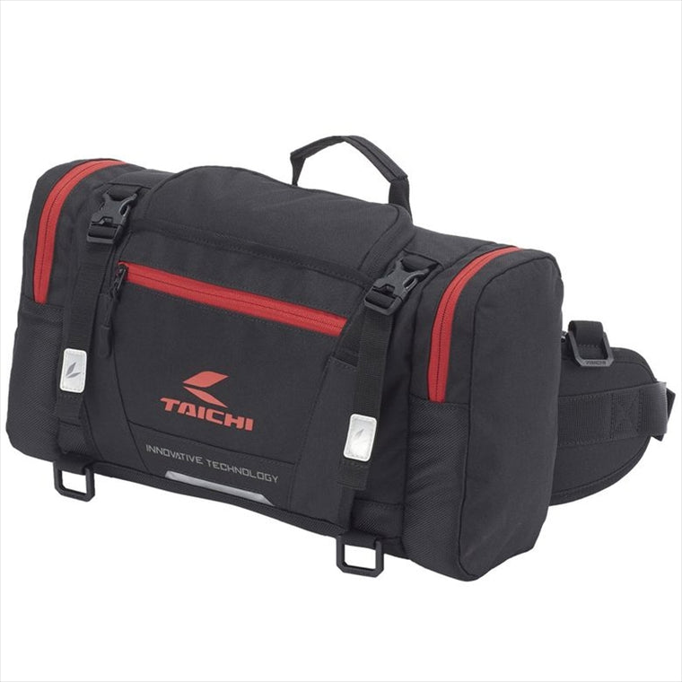 アールエスタイチ｜ヒップバッグ(L) BLACK/RED (10L)｜RSB291BK11