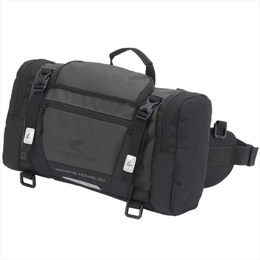 アールエスタイチ｜ヒップバッグ(L) CHARCOAL (10L)｜RSB291GY01